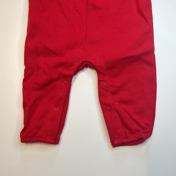 Starting Out 2PC Christmas Set, Ivory Onesie, Red Overalls, NWT! - Picture 5 of 5